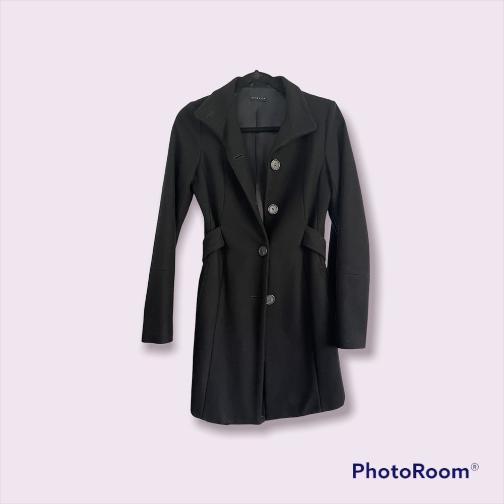 Sisley wool coat size xs